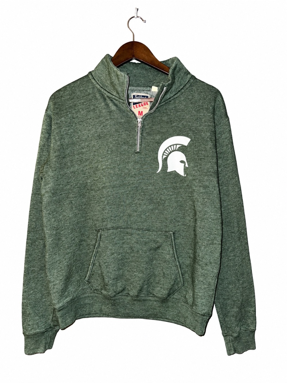 Michigan State Spartans League Quarter Zip Womens medium